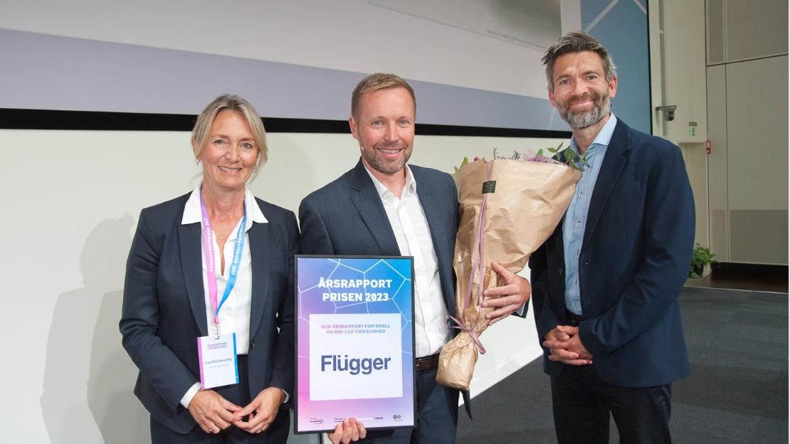 Flügger modtager Årsrapportprisen for Small- og Mid cap-selskaber